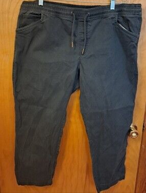 L.L. Bean Men's Charcoal Joggers.